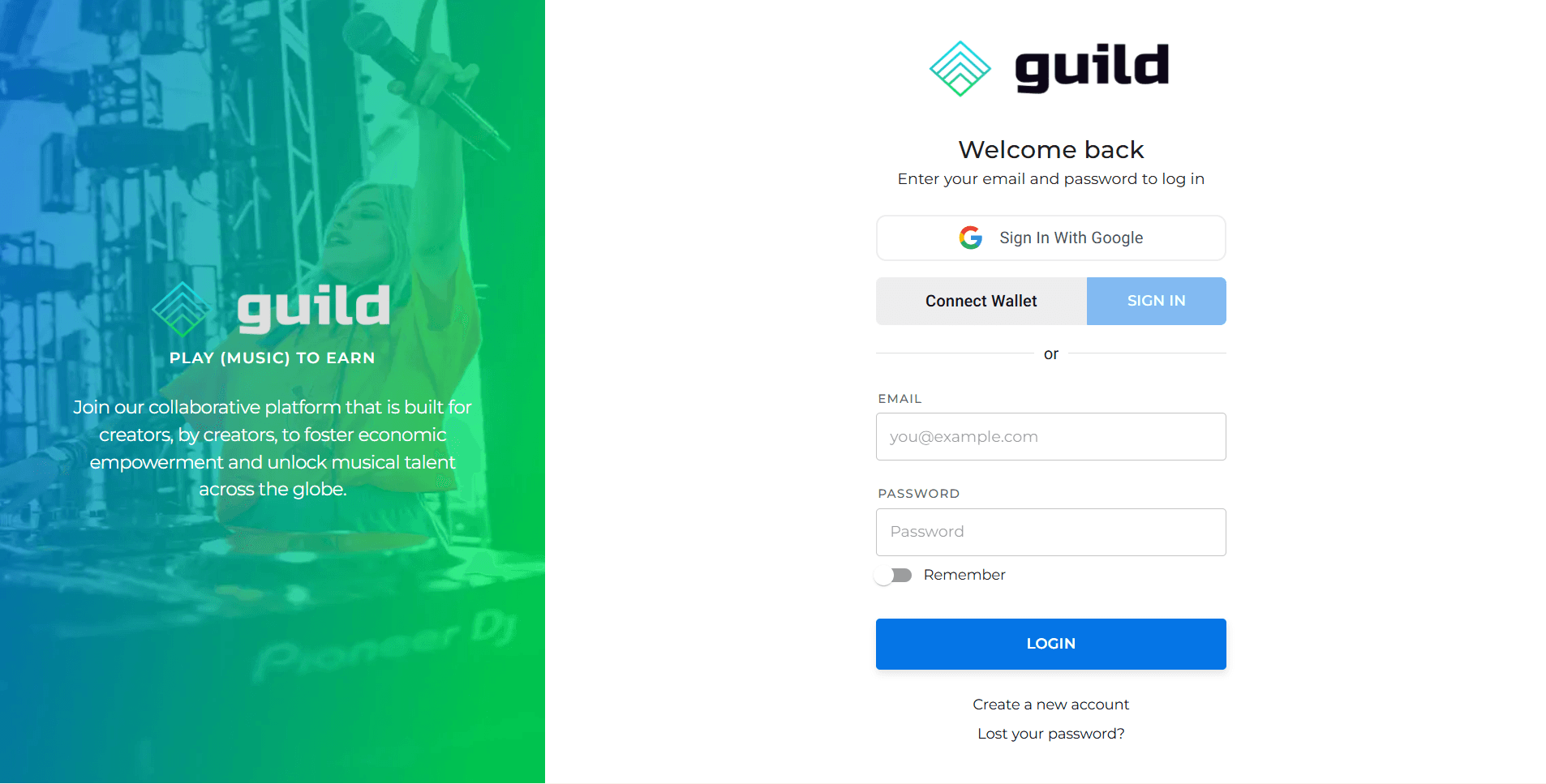 Guild screenshot